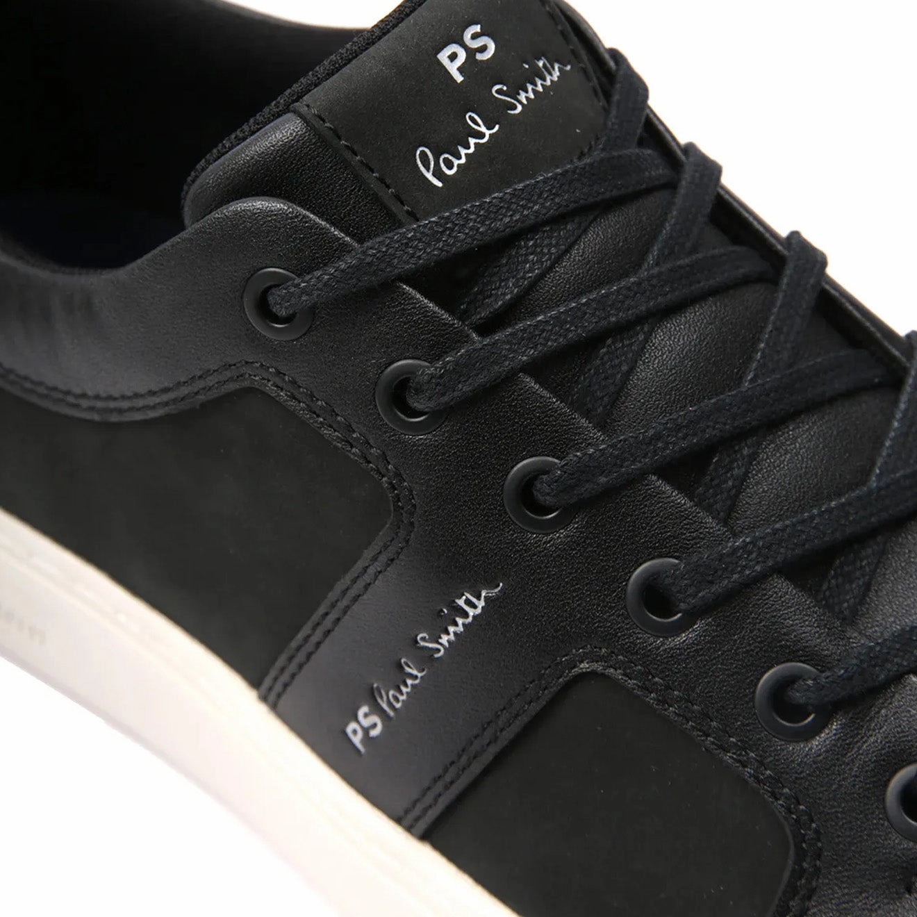 Paul Smith Vanda Trainers Black Nubuck Minimal Footwear