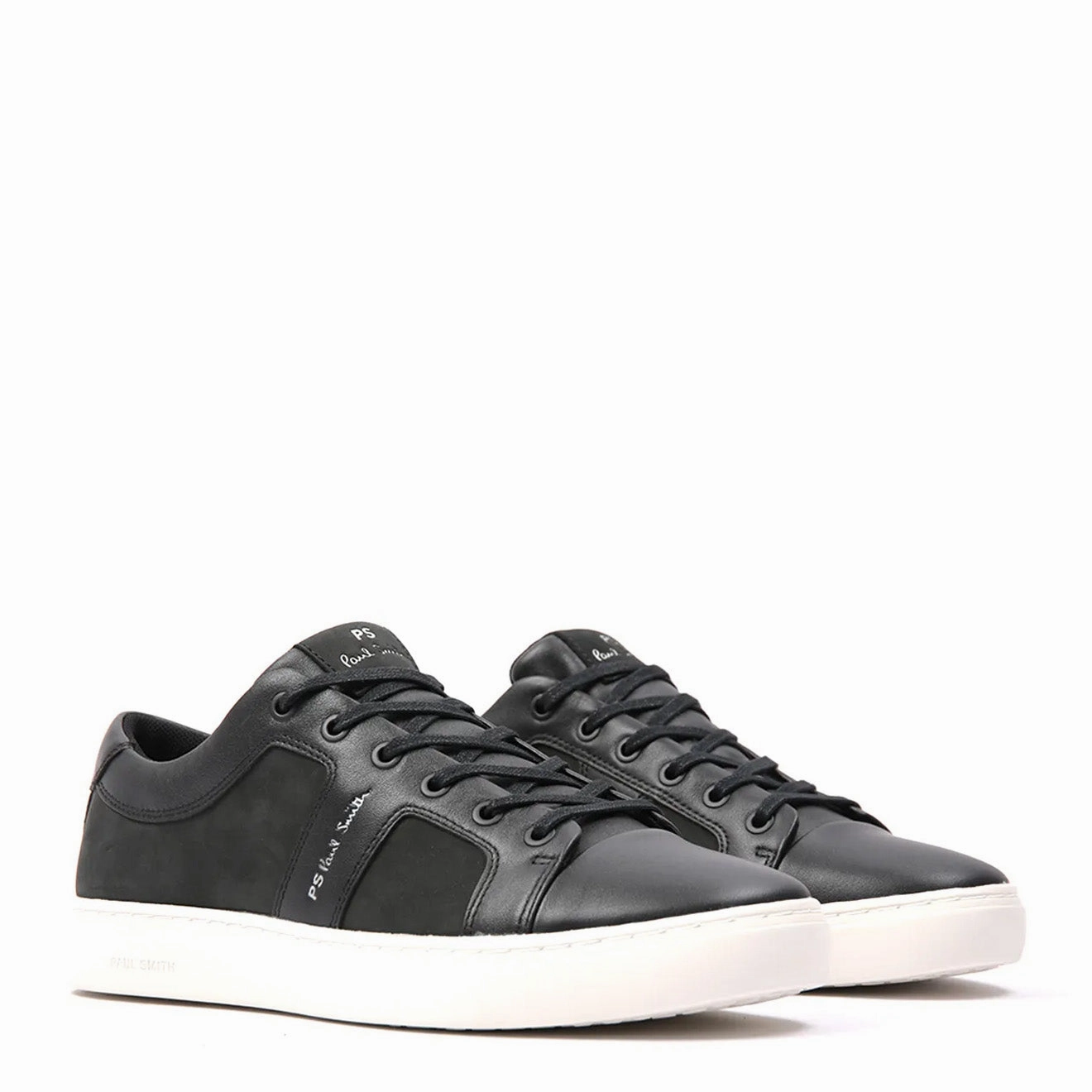 Paul Smith Vanda Trainers Black Nubuck Essential Footwear Secure Fit