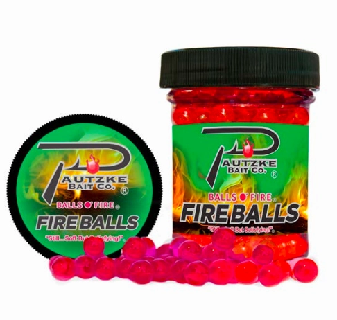 Pautzke Bait Co. Fire Balls Scented Artificial Salmon Eggs