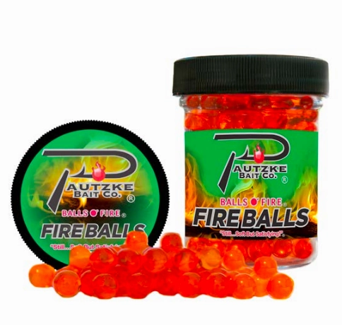 Pautzke Bait Co. Fire Balls Scented Artificial Salmon Eggs