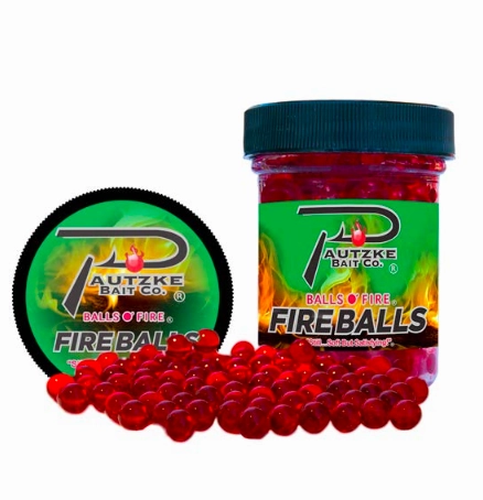 Pautzke Bait Co. Fire Balls Scented Artificial Salmon Eggs