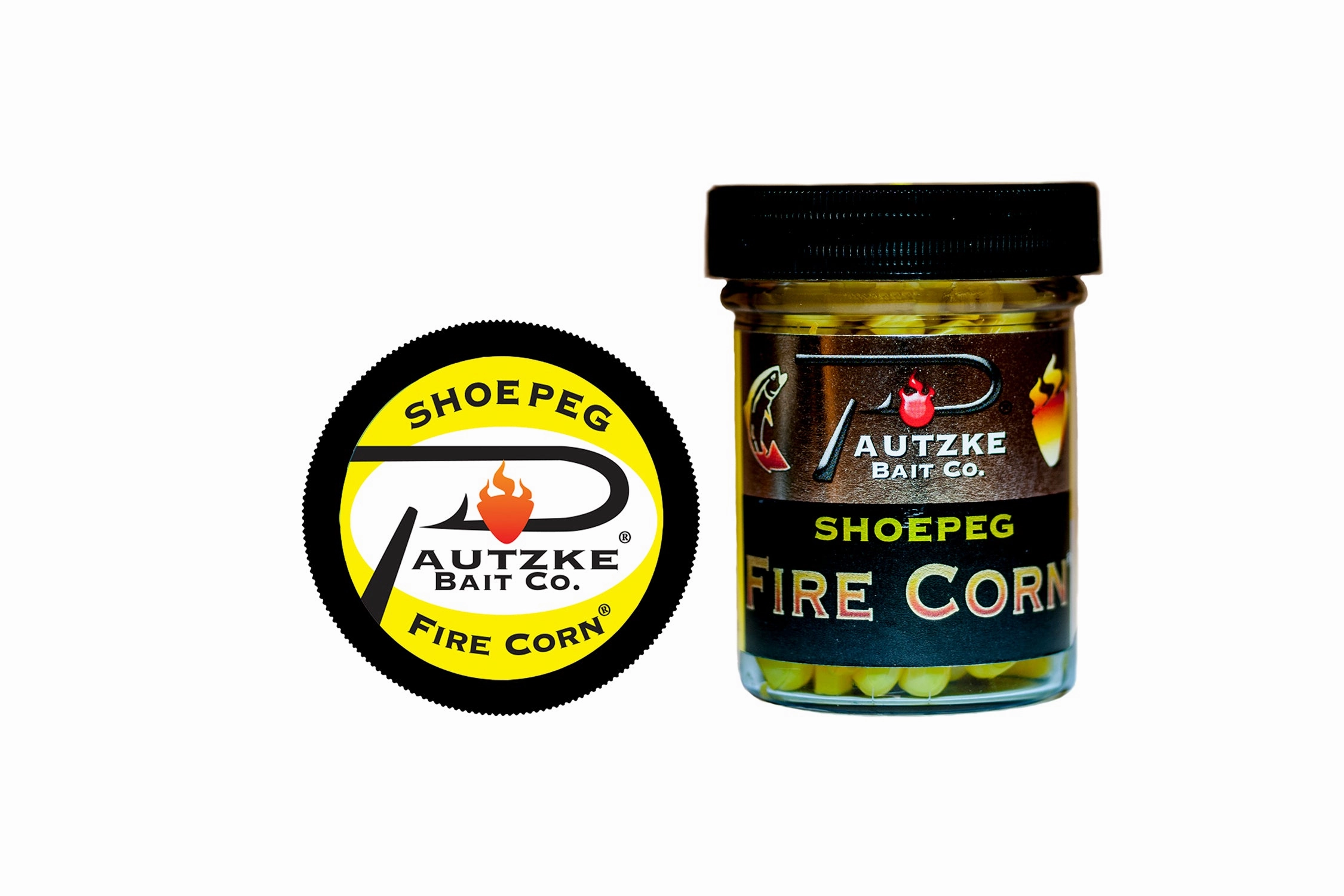 Pautzke Bait Co. Shoepeg Fire Corn 1.75 oz. Jar