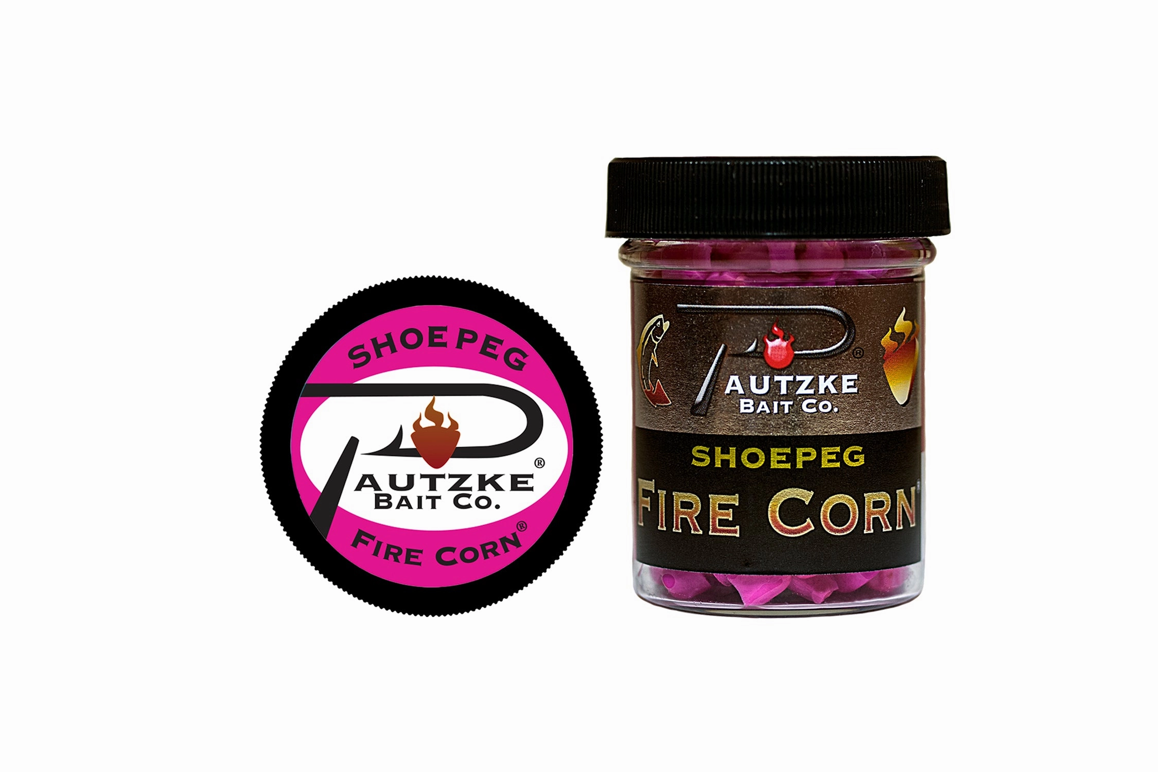 Pautzke Bait Co. Shoepeg Fire Corn 1.75 oz. Jar