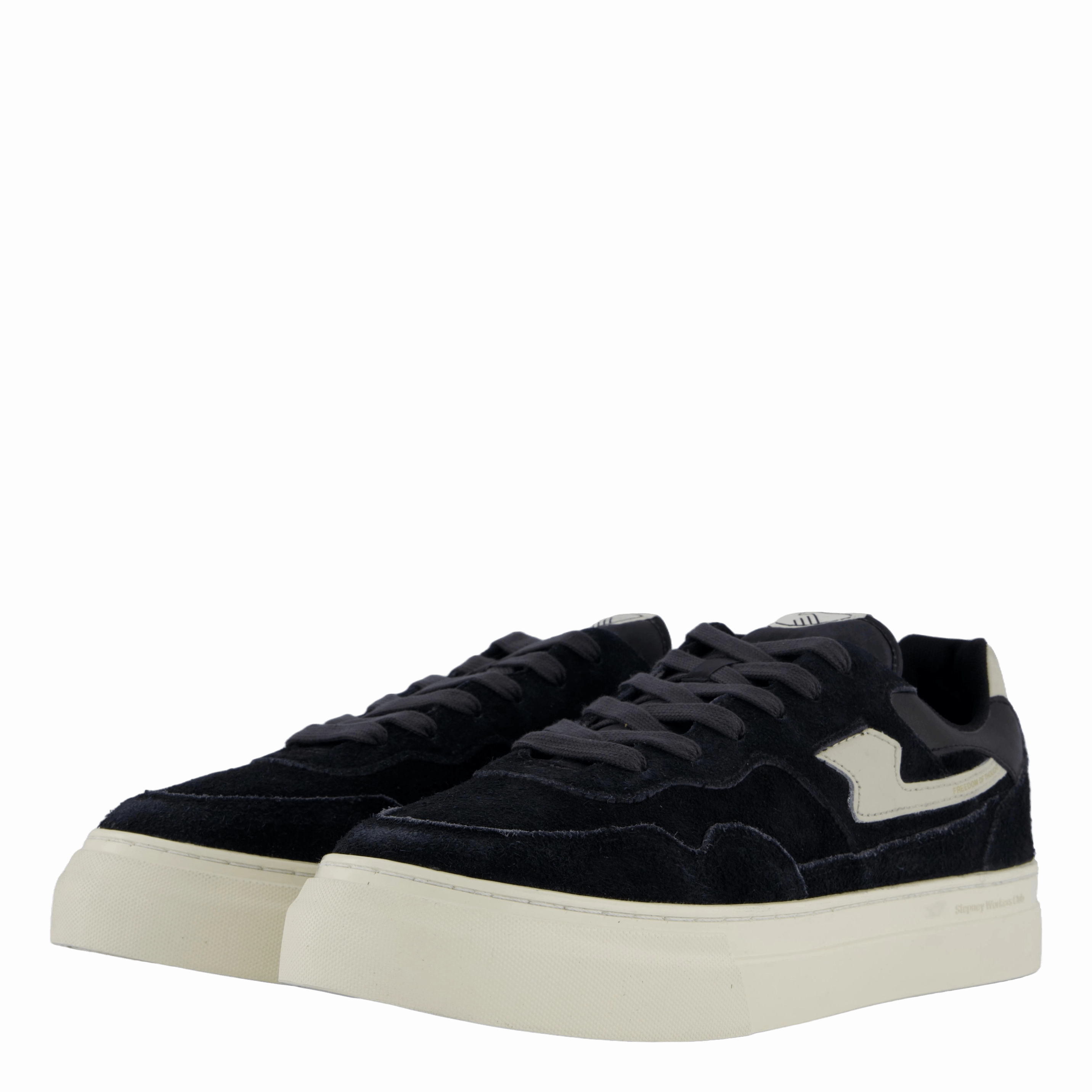 Pearl S-Strike Geo-Merged Black Comfortable Footwear