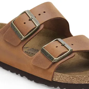 Birkenstock | Sandals | Unisex | Arizona Leoi Cognac Standing Shoes Unisex Shoes