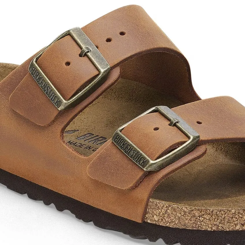Birkenstock | Sandals | Unisex | Arizona Leoi Cognac Stylish Footwear