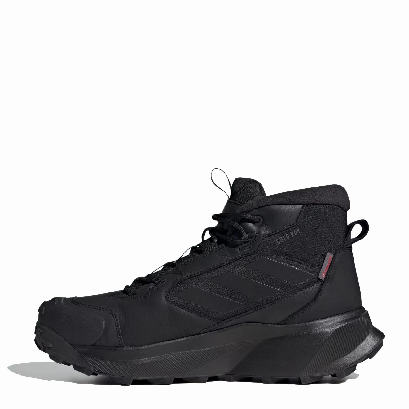 Adidas Terrex Winter Leather Mid Cut Boots Core Black / Core Black / Grey Four Travel Ready