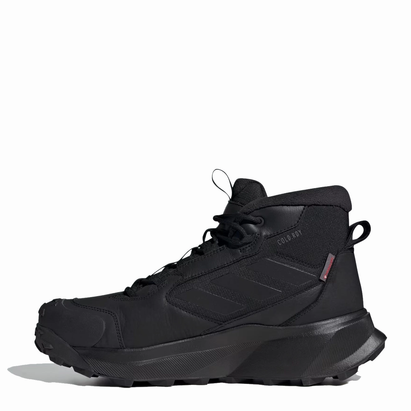 Canvas Shoes Fashion Footwear Adidas Terrex Winter Leather Mid Cut Boots Core Black / Core Black / Grey Four