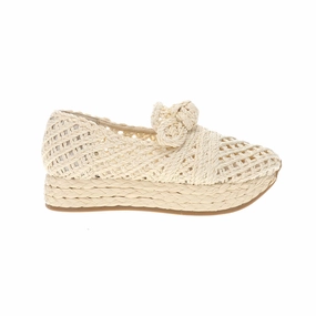 Espanola Raffia Platform Loafers Weather Ready Casual Footwear