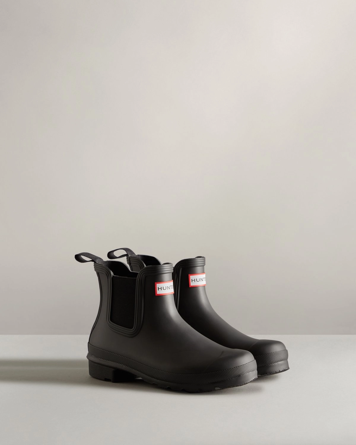 Minimalist Shoes Hunter Women'S Original Chelsea Boots Black Wfs2078Rma Blk