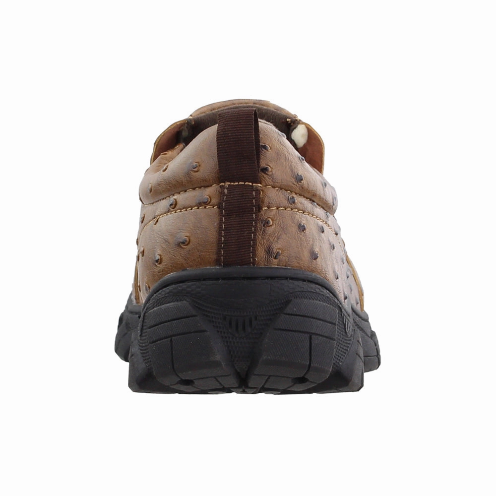 Breathable Mesh Wide Fit Performance Faux Ostrich Slip On Shoes