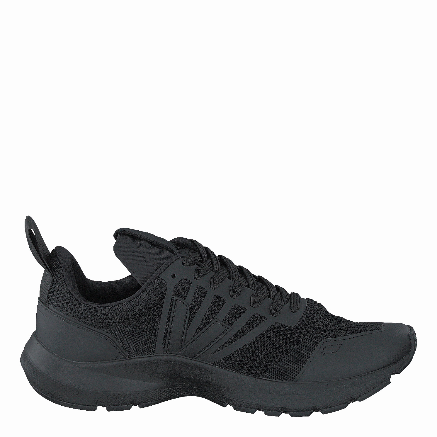 Performance Runner V-Knit Rick Black Pain Relief Travel Shoes