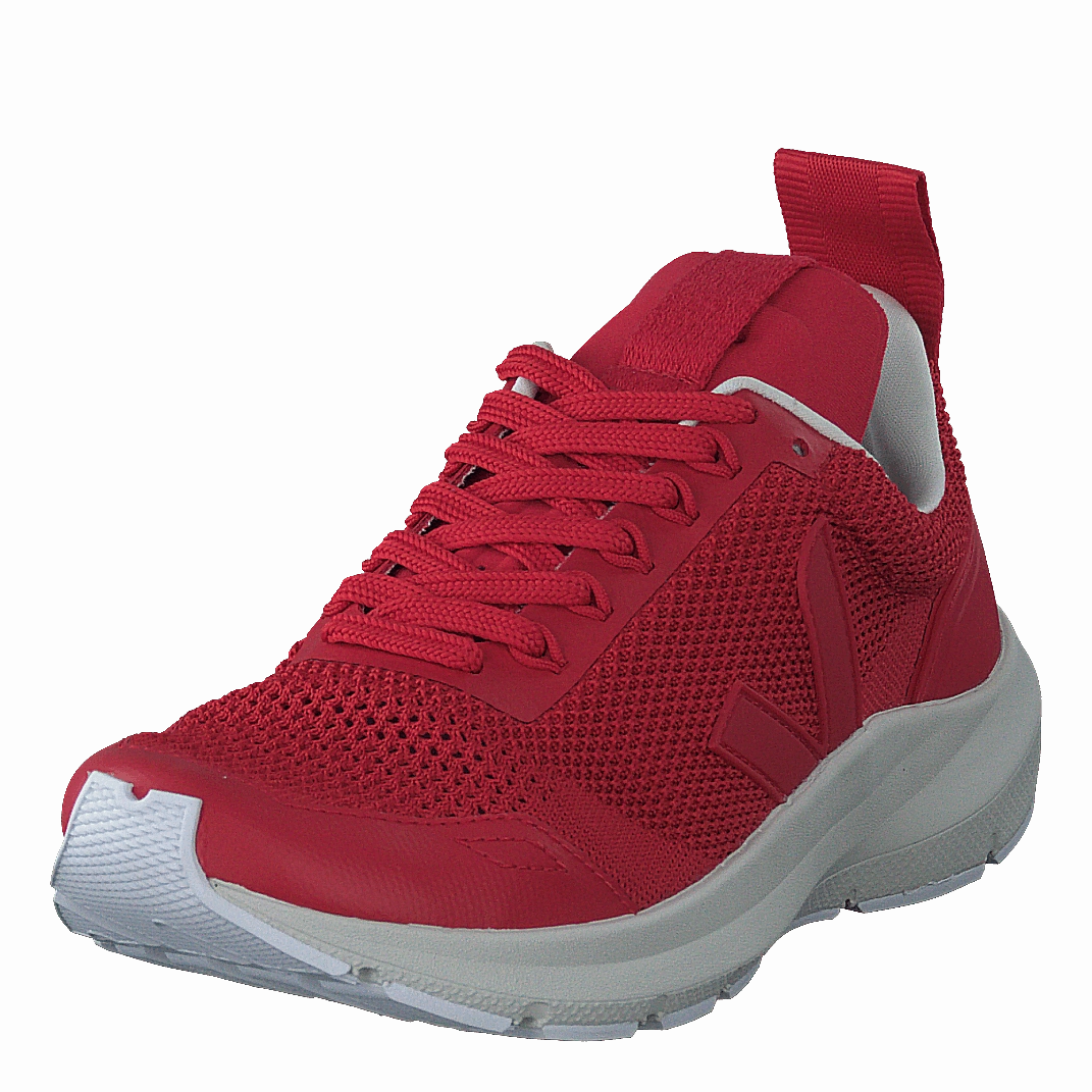 Travel Ready Slip Resistant Work Performance Runner V-Knit Rick Carnelian