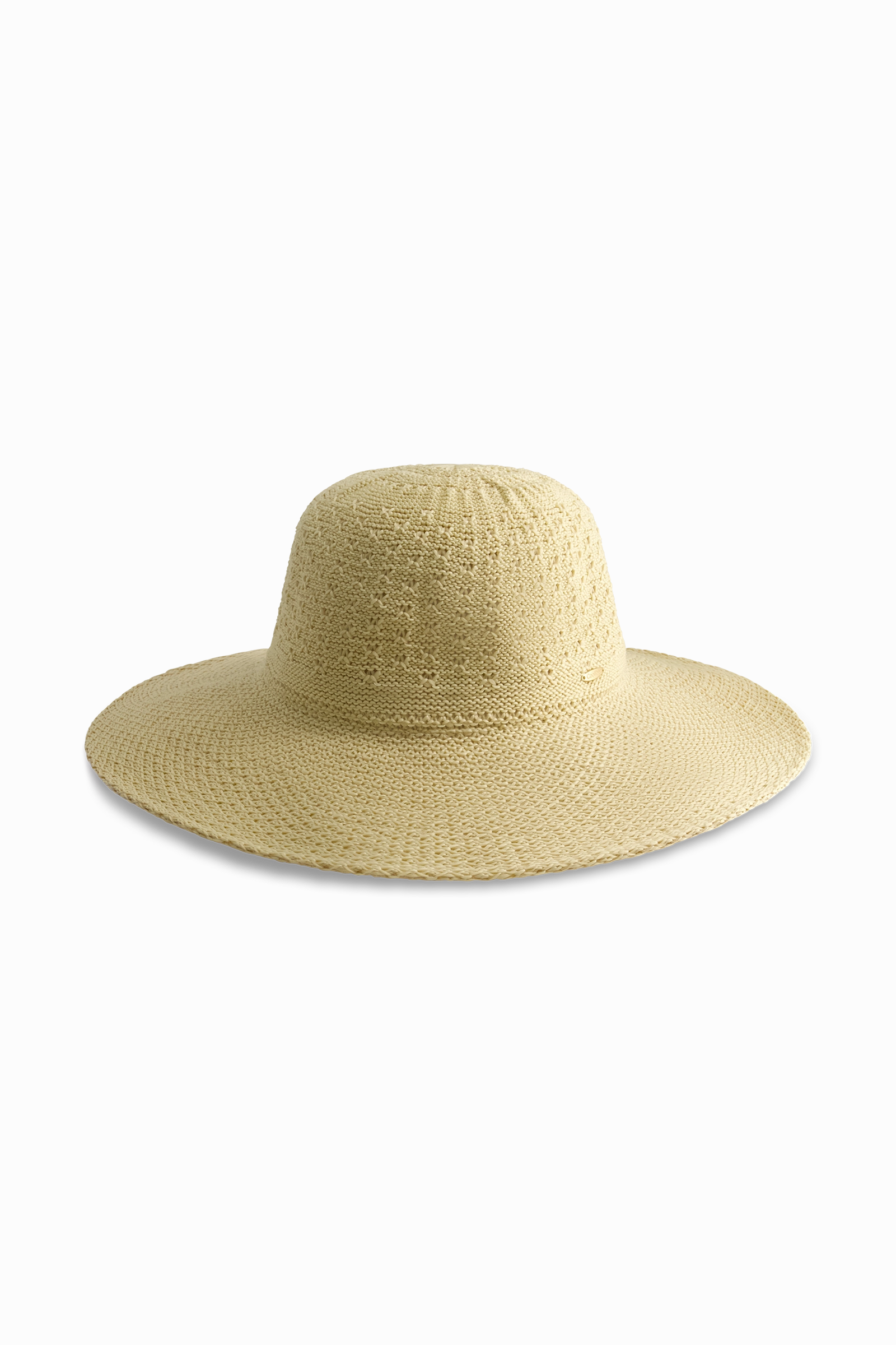 Perla Packable Wide Brim Hat | Natural