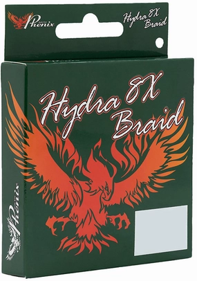 Phenix Hydra 8X Braided Line Standard Spools - Low-Vis Moss Green