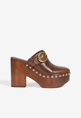 Flexible Slip On Shoes Piper Leather Pump