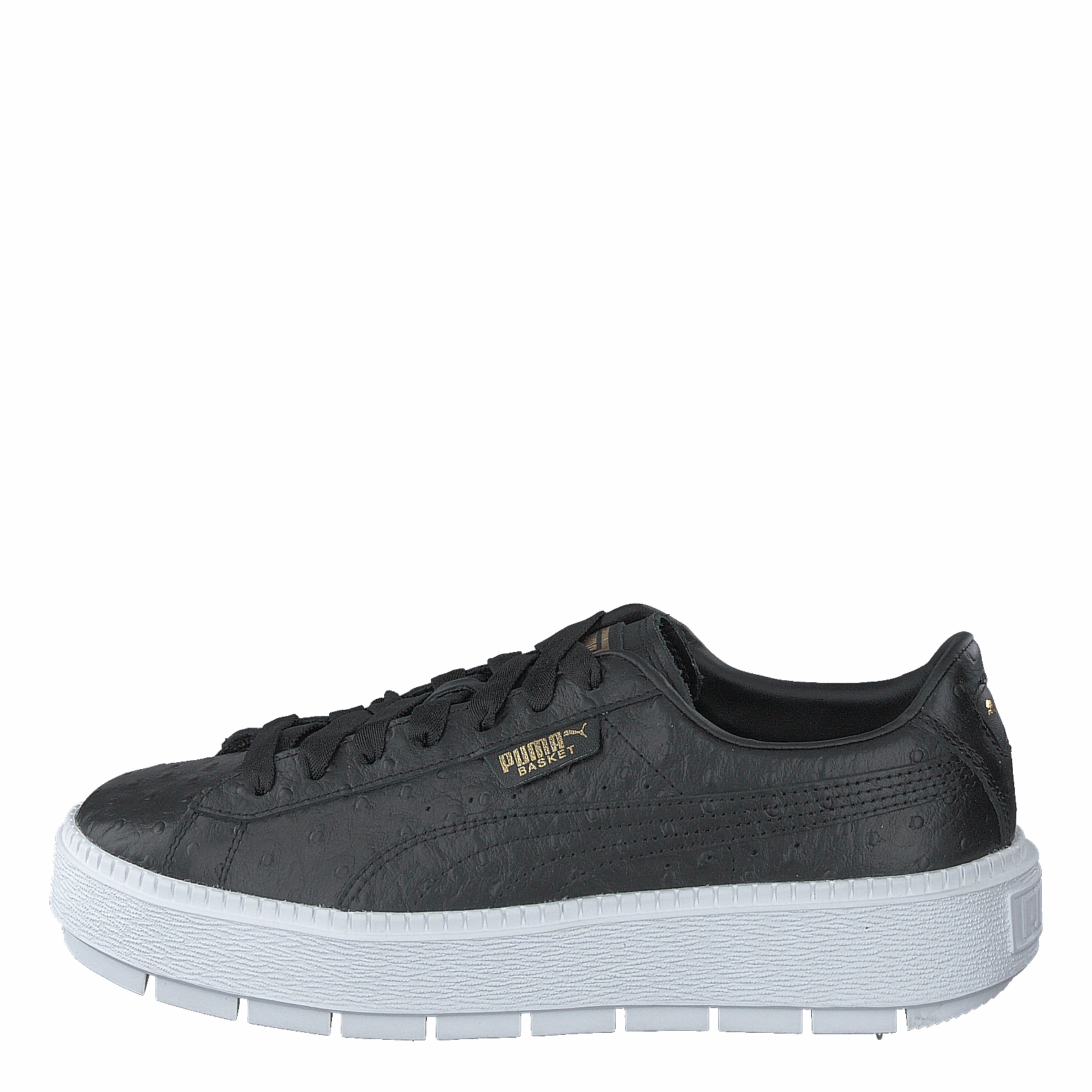 Easy Clean Platform Trace Ostrich Wmns Black