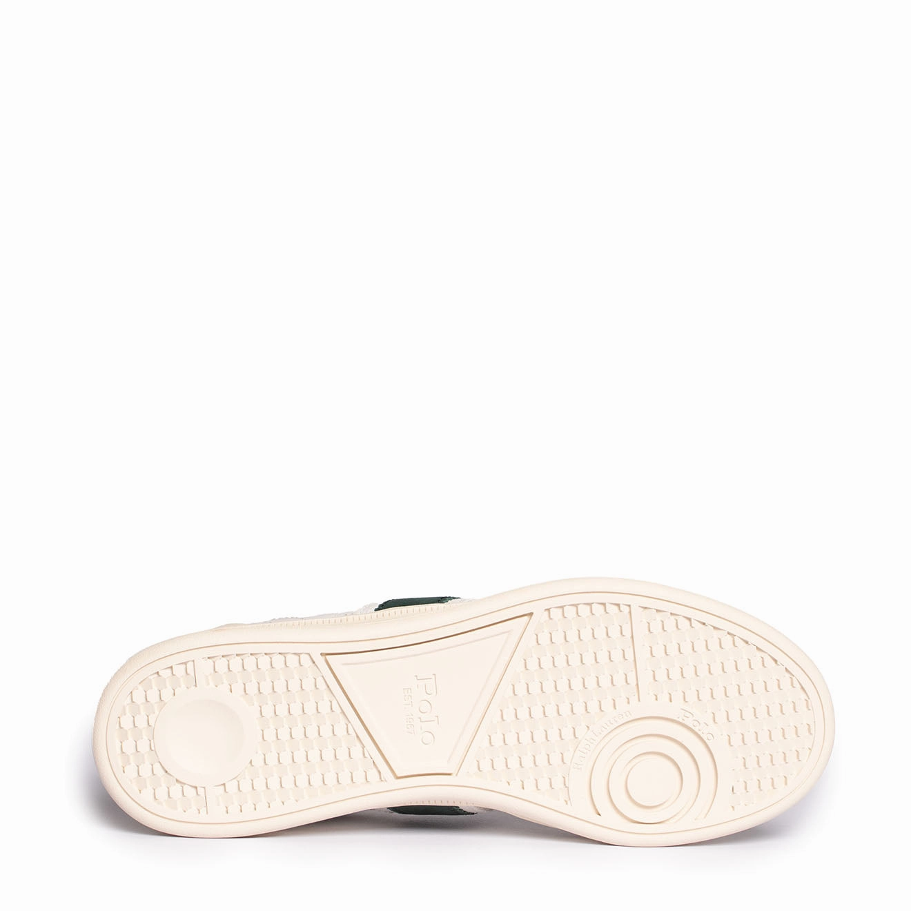 Supportive Shoes Polo Ralph Lauren Aera Trainers Low Top Lace White / Green