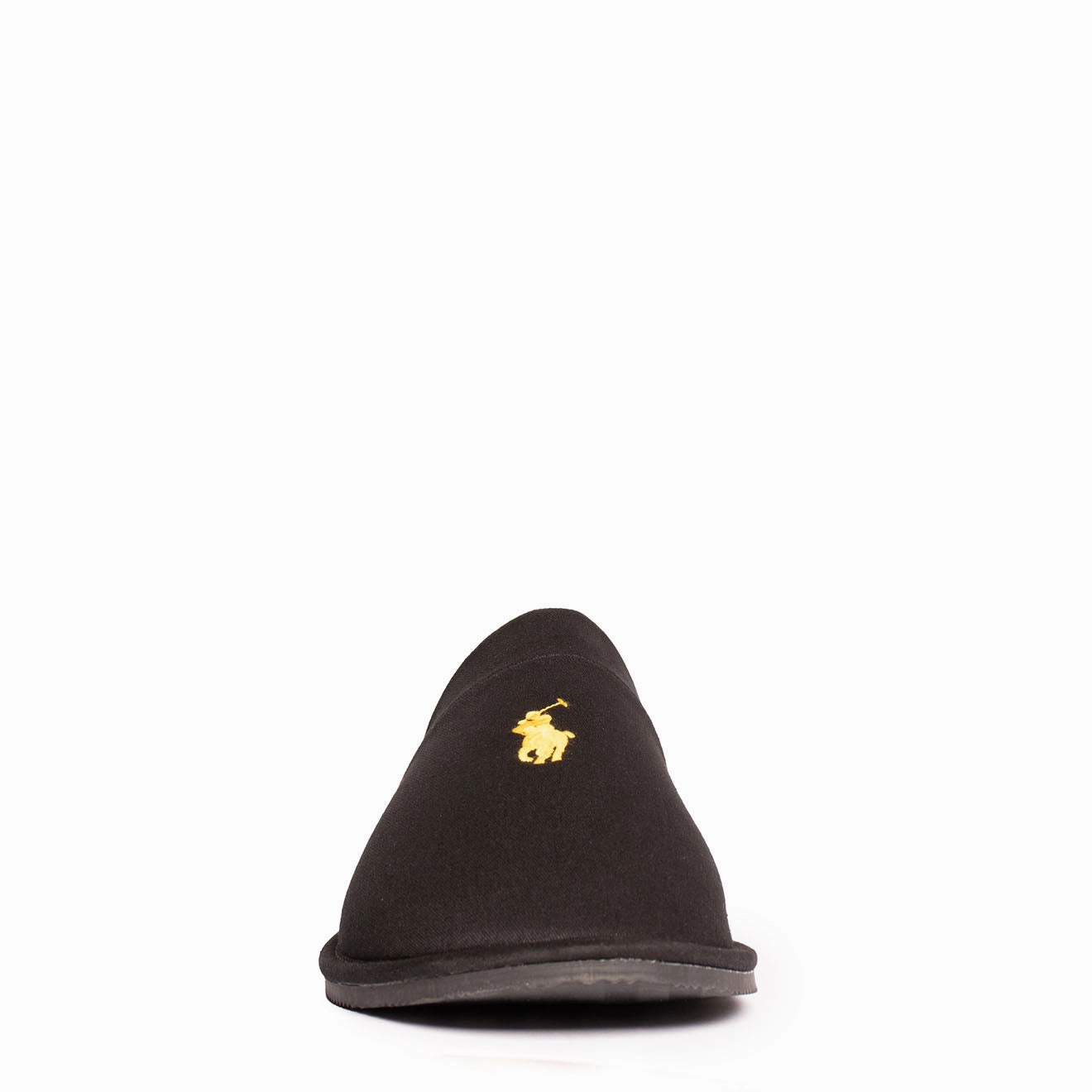 Polo Ralph Lauren Klarence Twill Slipper Black Everyday Footwear Comfort Shoes