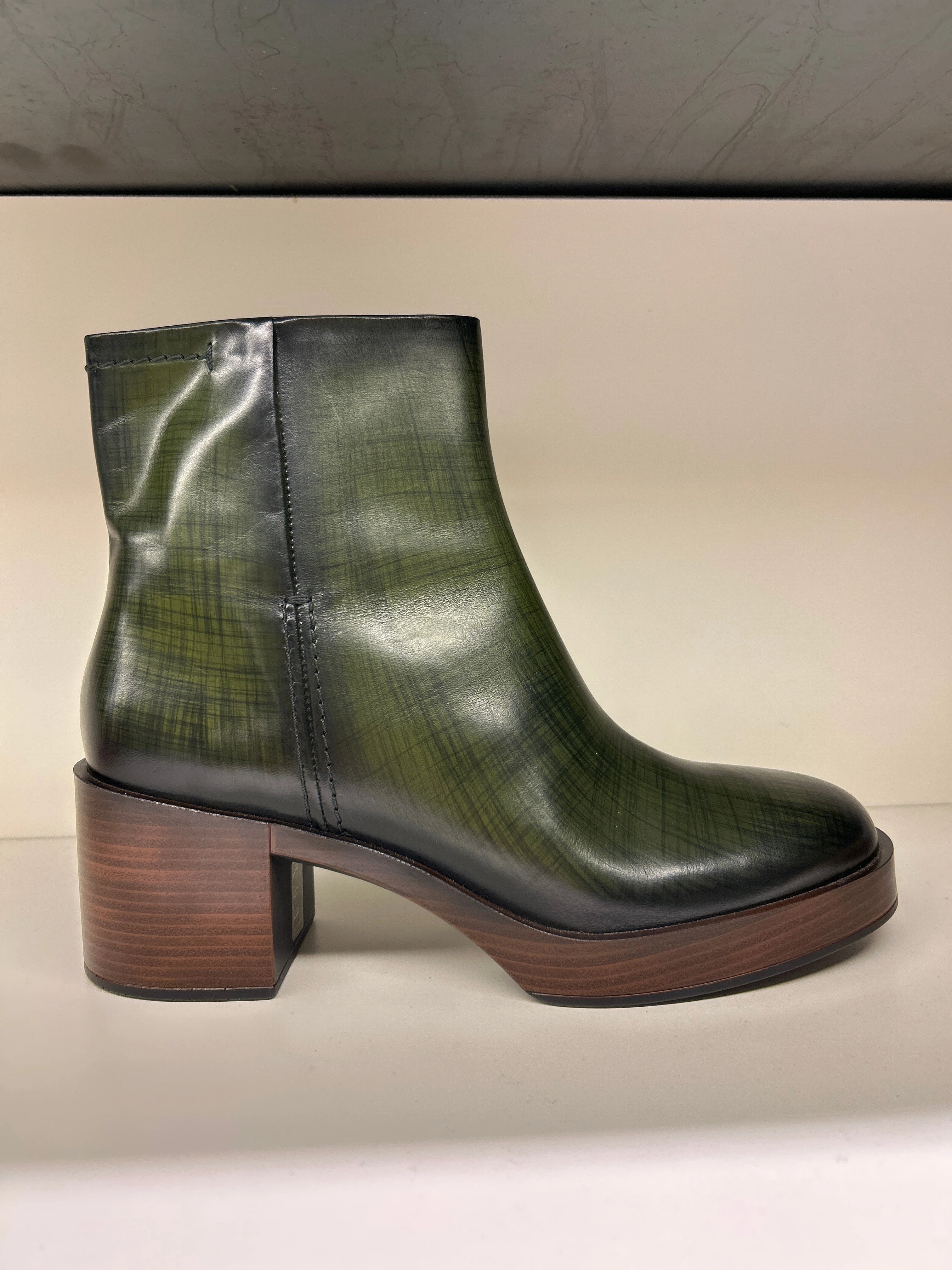 Pons Quintana | Women'S Boots | Cristin Moss Nepal | Green Relaxed Fit Footwear Breathable Mesh
