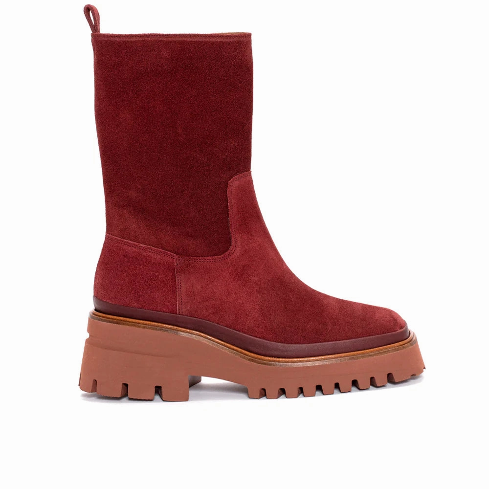 Weather Ready Pons Quintana | Women'S Boots | Eva Ebano Velour Garnet | Brown