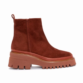 Classic Sneakers Pons Quintana | Women'S Boots | Eva Leather Velor | Red