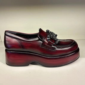 Pons Quintana | Women'S Loafers | Fliper Cherry Branch | Red Premium Comfort