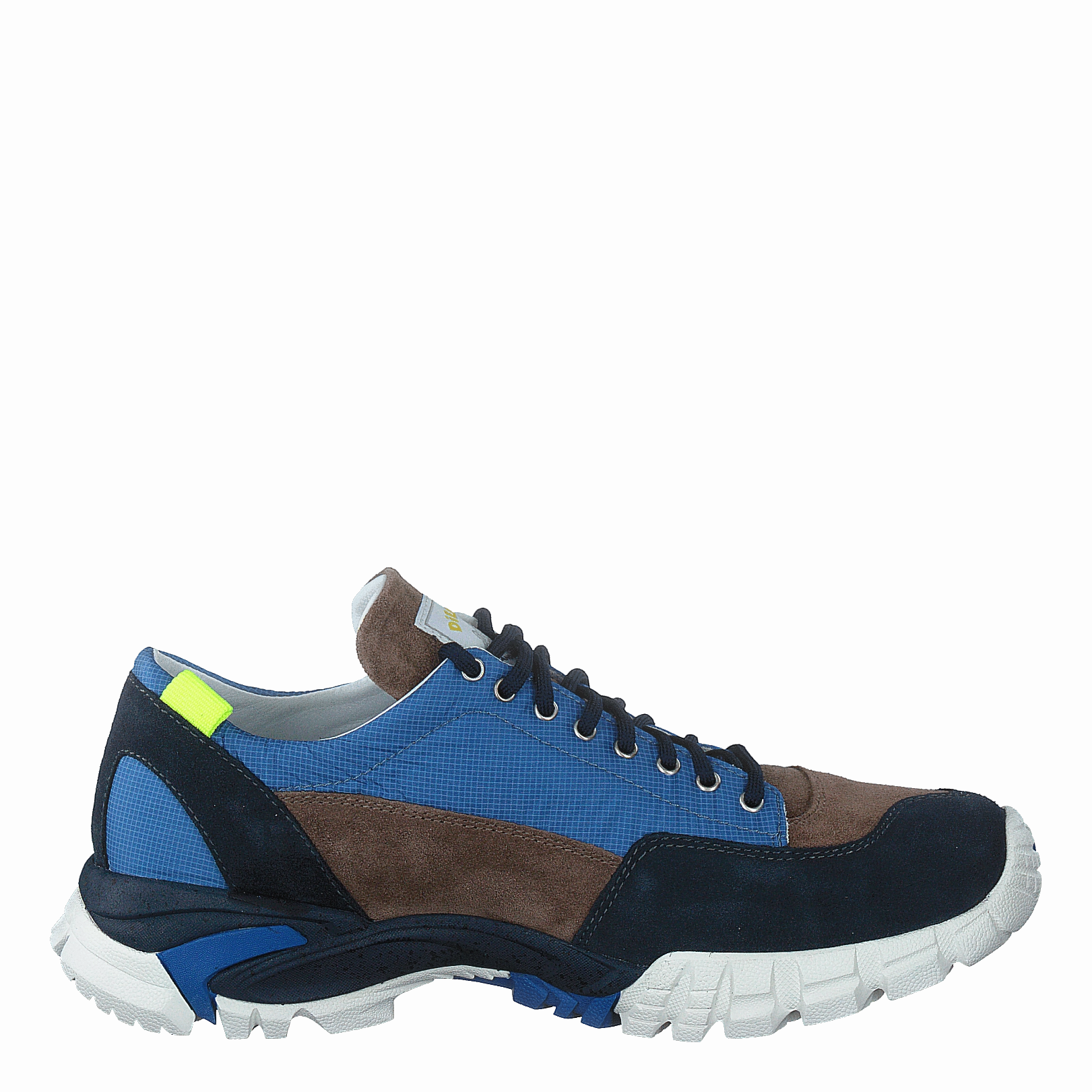 Possagno Electric Blue Rip-Stop Classic Sneakers Comfort Shoes