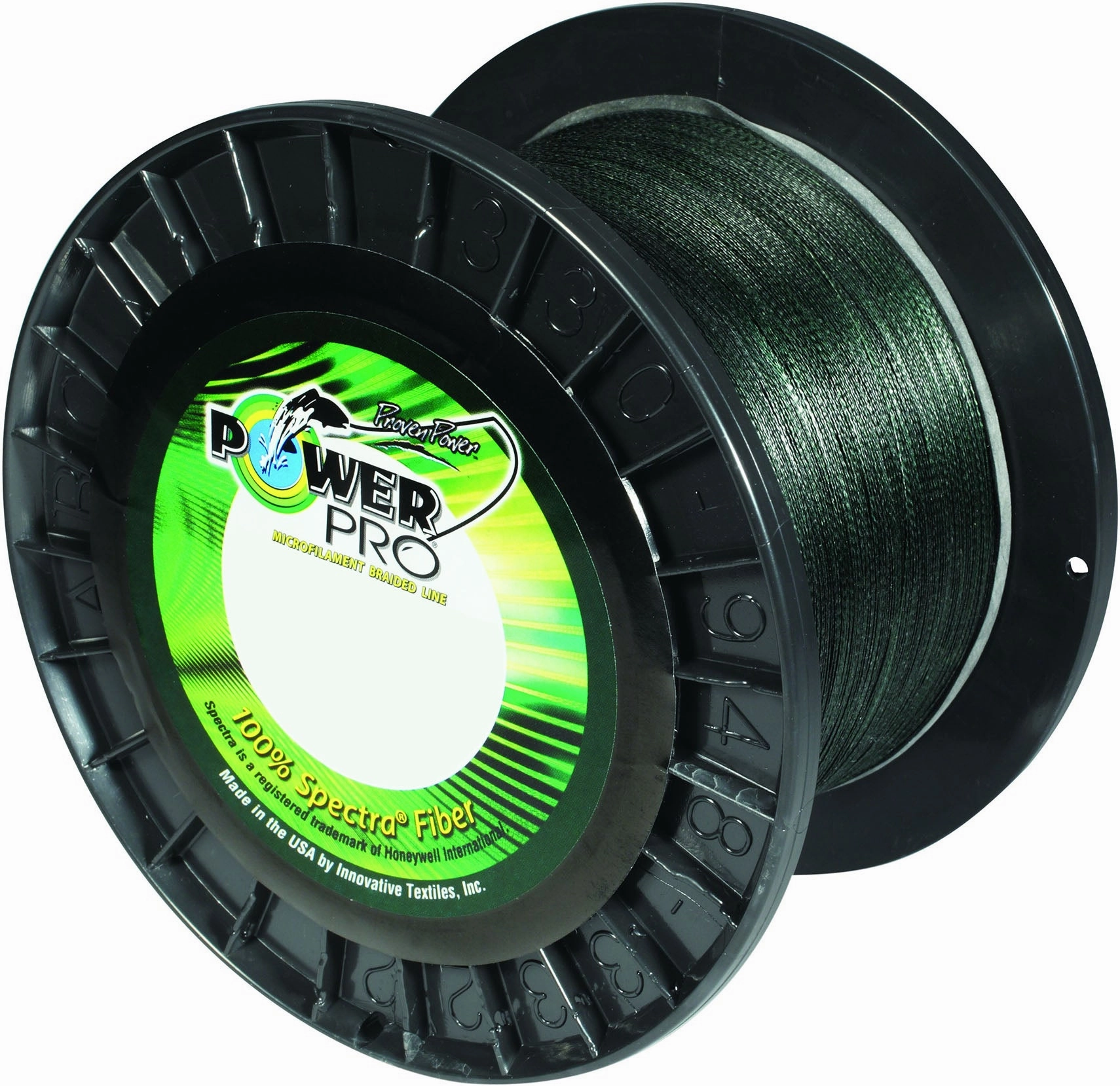 Power Pro Spectra Moss Green Braided Line 3000 yard Bulk Spool