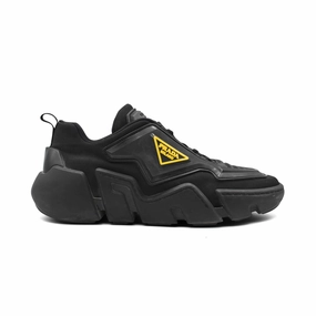 Prada 'Techno Stretch' Sneakers - Women'S 37.5 Cloud Comfort Weather Resistant