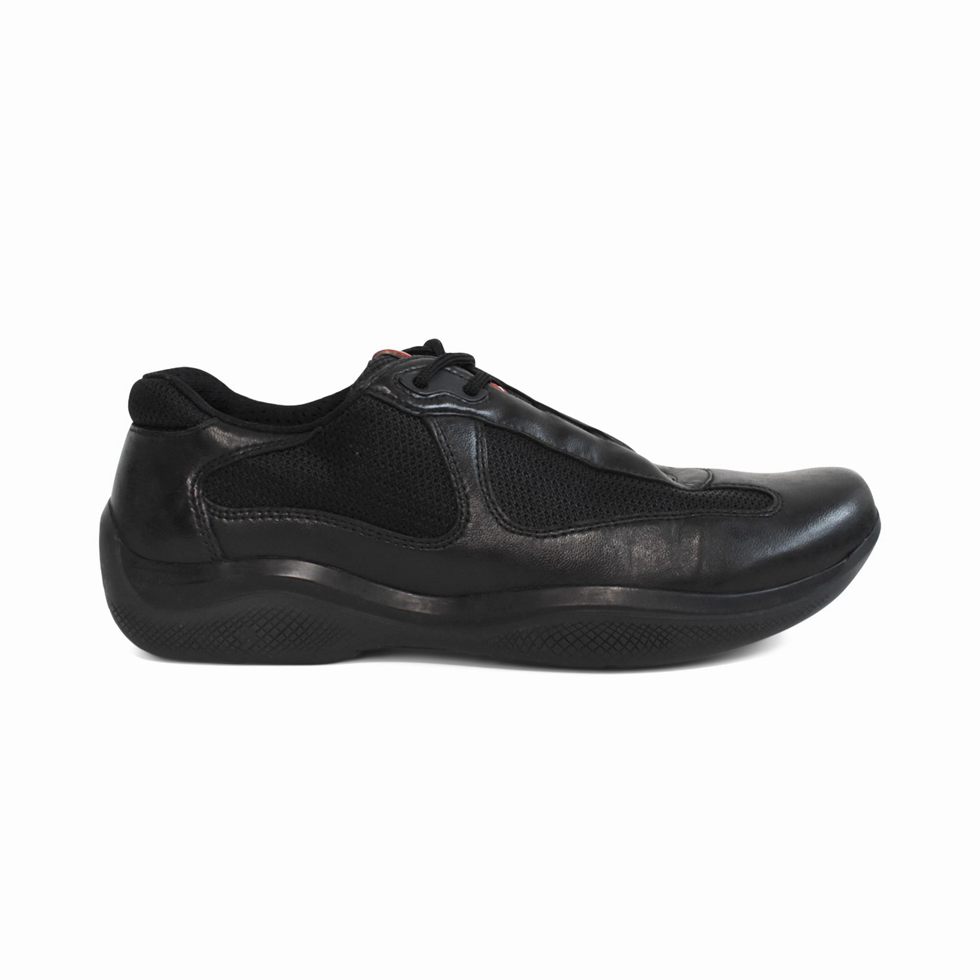 Cloud Comfort Easy On/Off Prada Leather Sneakers - Women'S 38