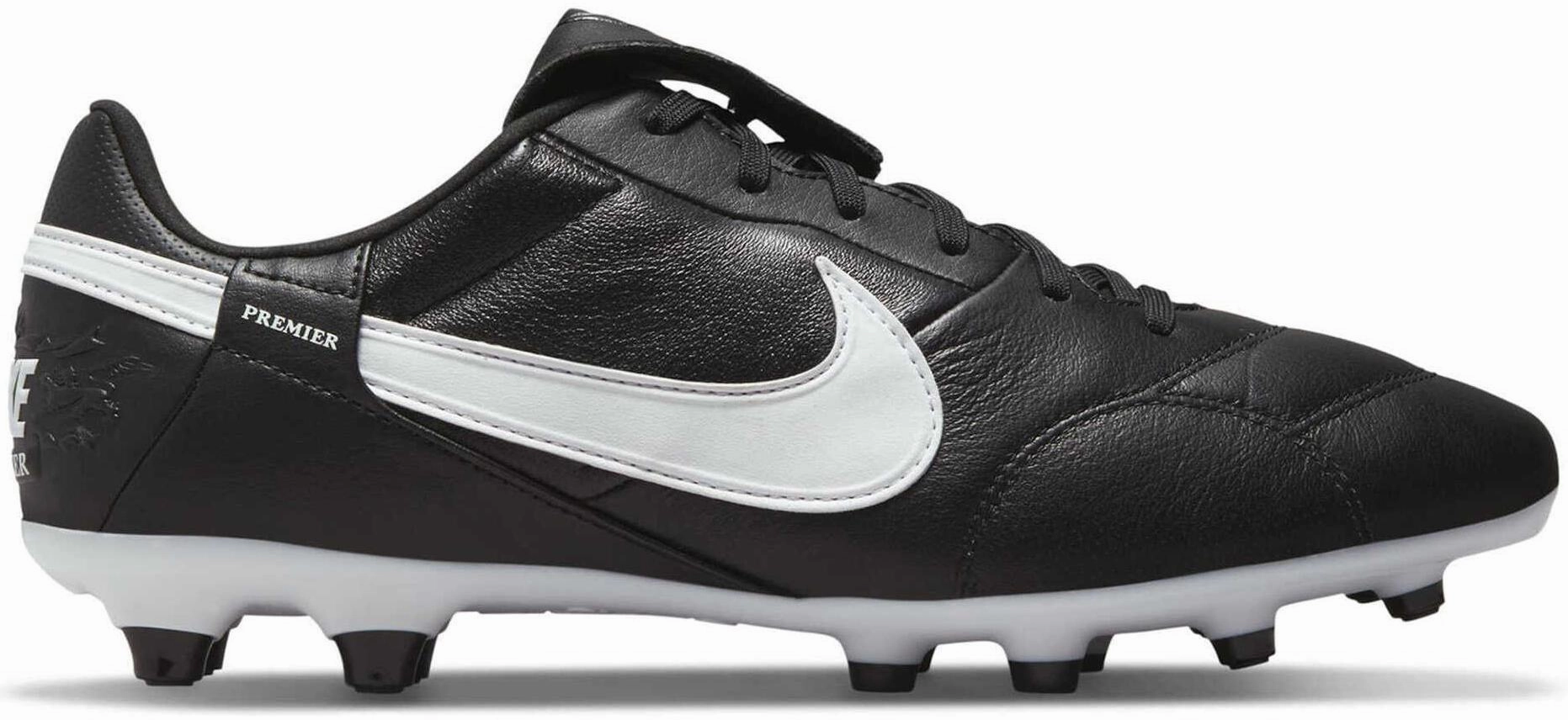 Premier 3 Firm Ground Football Boots Canvas Shoes Easy On Off