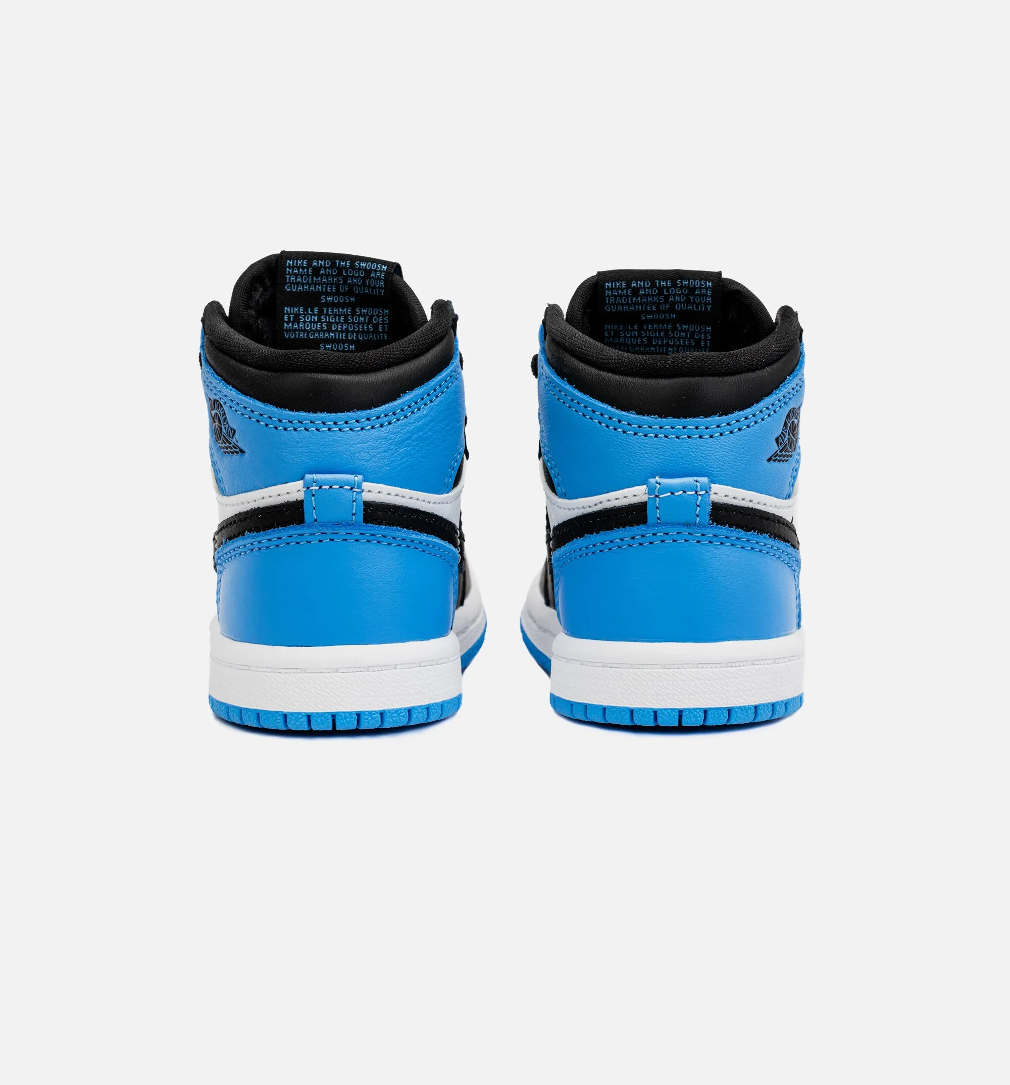 Everyday Footwear Air Jordan 1 Retro High Og University Blue Infant Toddler Lifestyle Shoe - Black/Blue