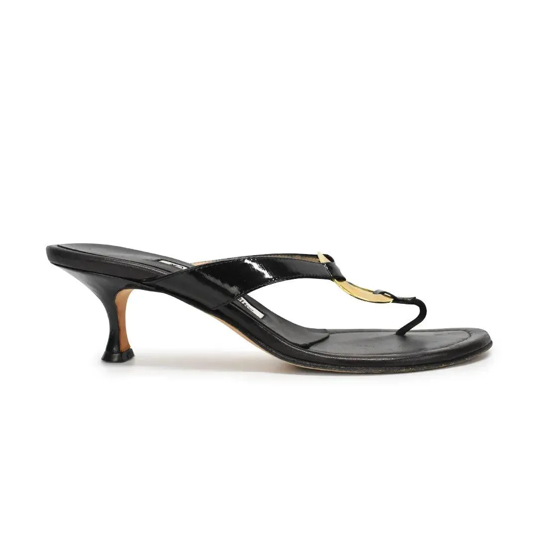 Easy On Off Smart Casual Footwear Manolo Blahnik Kitten Heels - Women'S 40