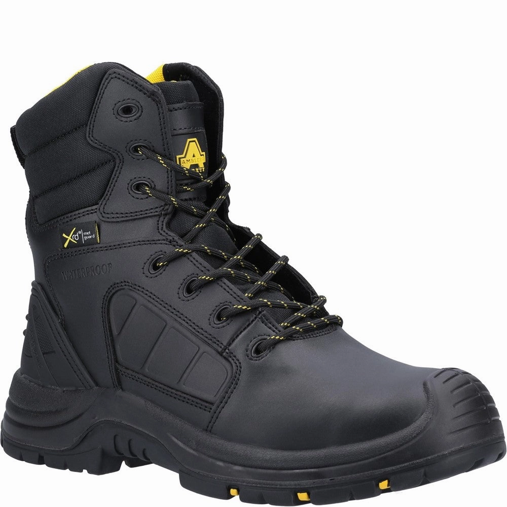 Pro Comfort Travel Footwear Amblers Safety As350C Berwyn Hi-Leg Waterproof Metal Free Metatarsal Safety Boot