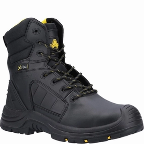 Pro Comfort Travel Footwear Amblers Safety As350C Berwyn Hi-Leg Waterproof Metal Free Metatarsal Safety Boot
