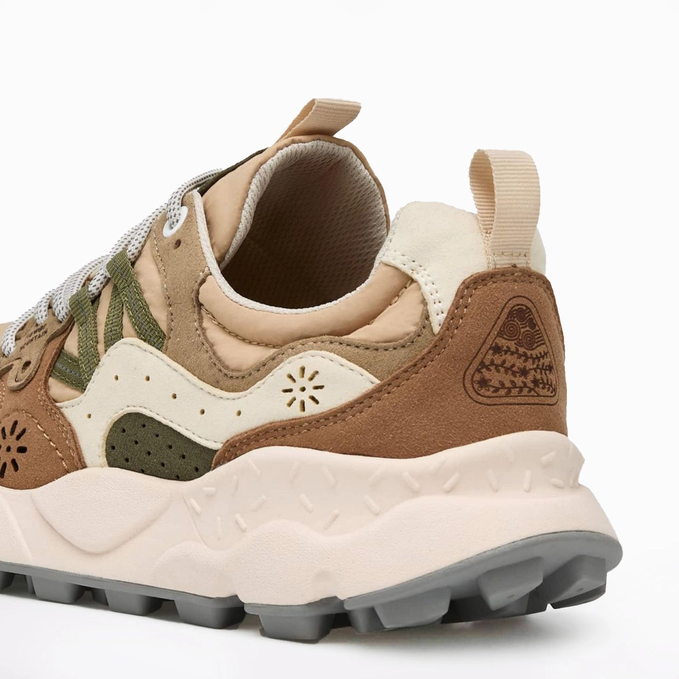 Water Resistant Minimalist Shoes Flower Mountain Yamano 3 Kaiso Trainer Dark Grey / Sand