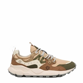 Flexible Flower Mountain Yamano 3 Kaiso Trainer Dark Grey / Sand