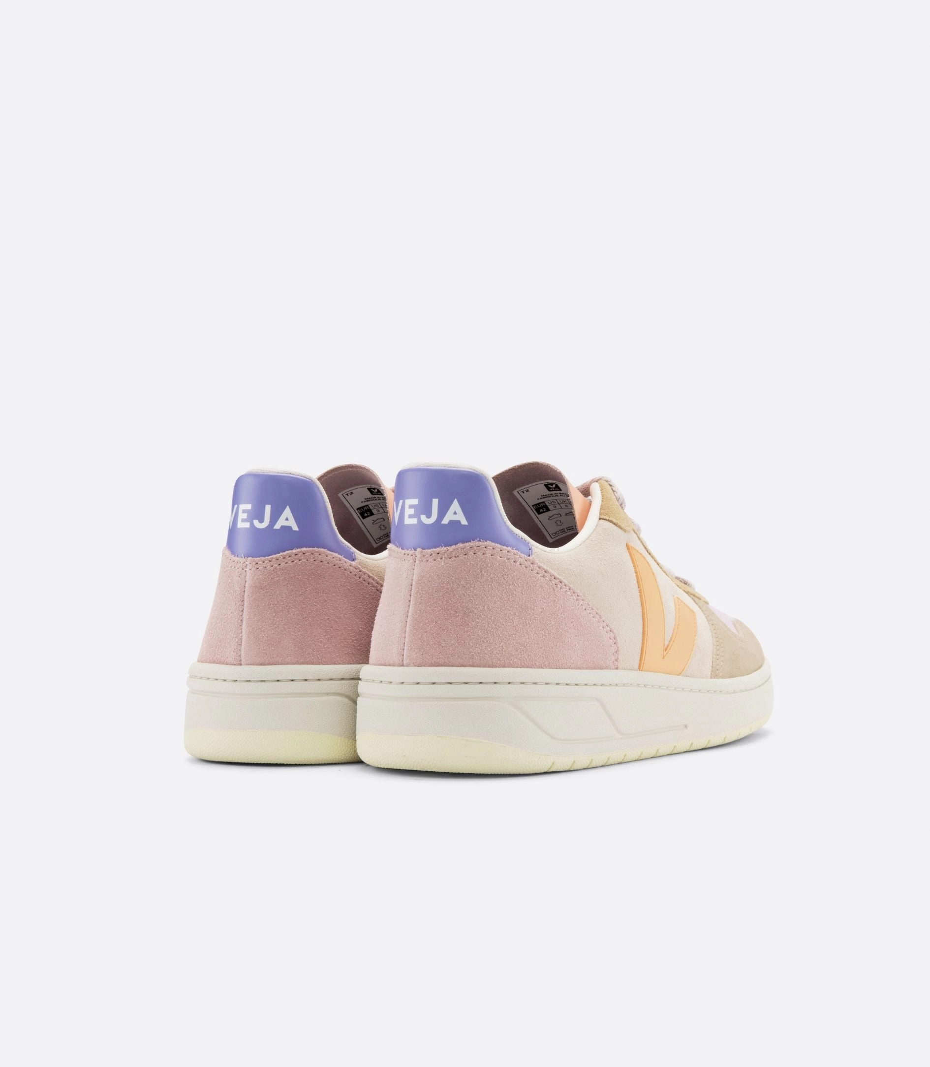 Timeless V-10 Suede - Multico/Peach