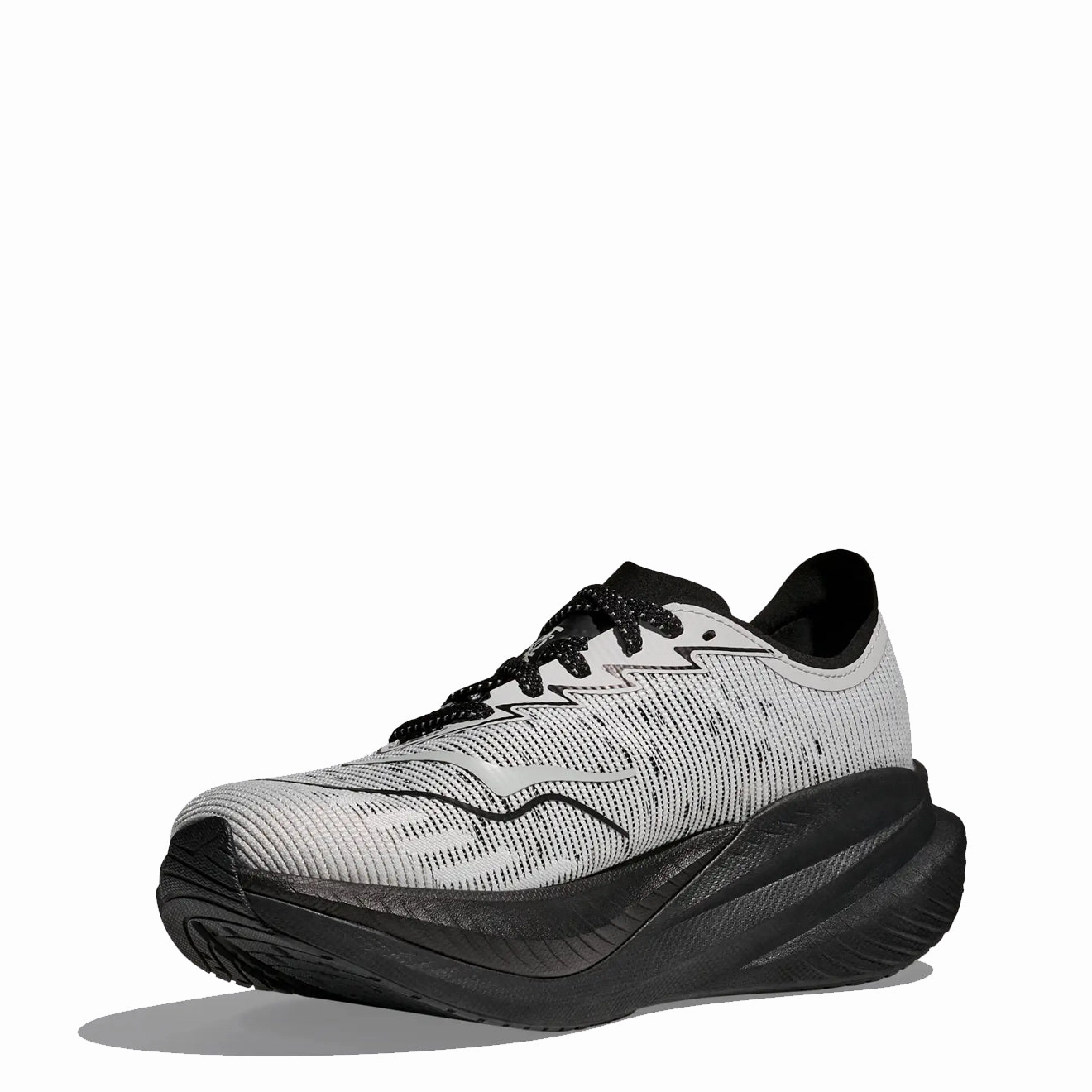 Hoka Mach X 2 Trainer Black / Stardust Slip On Shoes Secure Fit