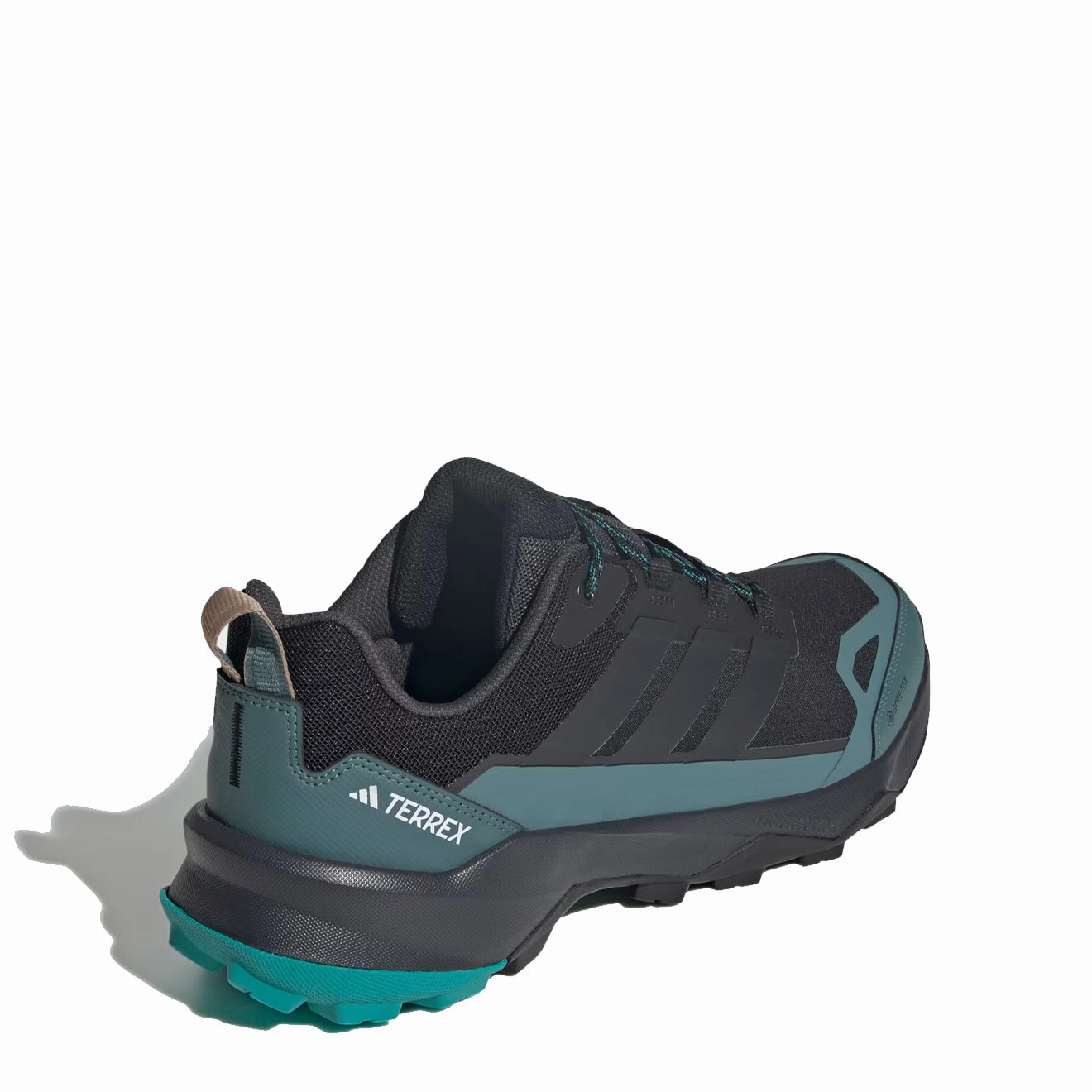 Grippy Traction Versatile Style Adidas Terrex Skychaser Ax5 Gore-Tex Hiking Shoes Core Black / Carbon / Pure Teal