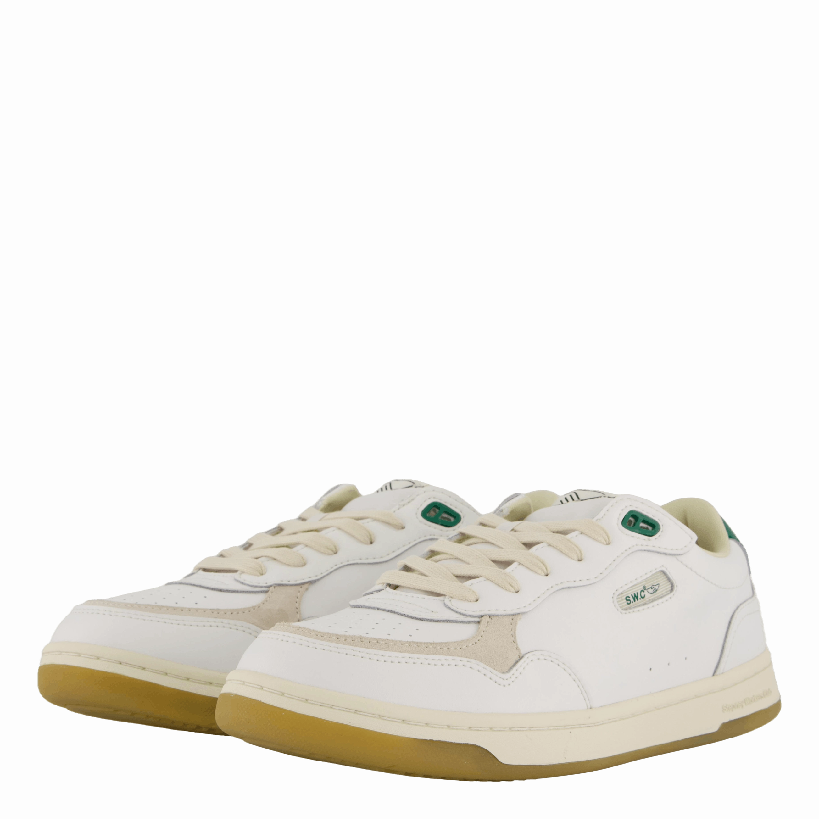 Pro Cup 01 Leather Wht-Grn Standing Shoes Secure Fit
