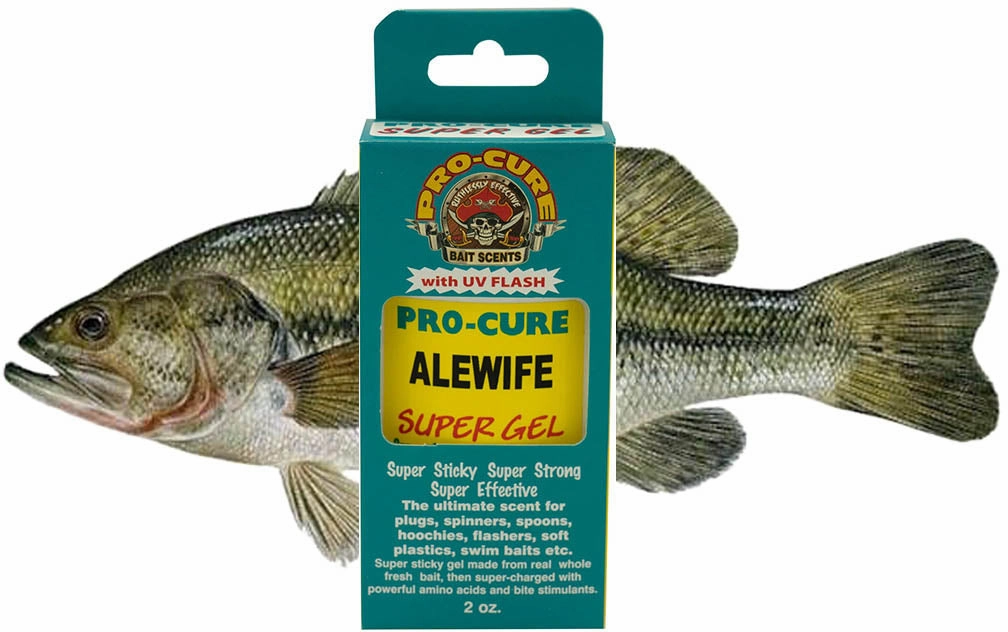 Pro-Cure Bass Super Gel Scents 2 oz