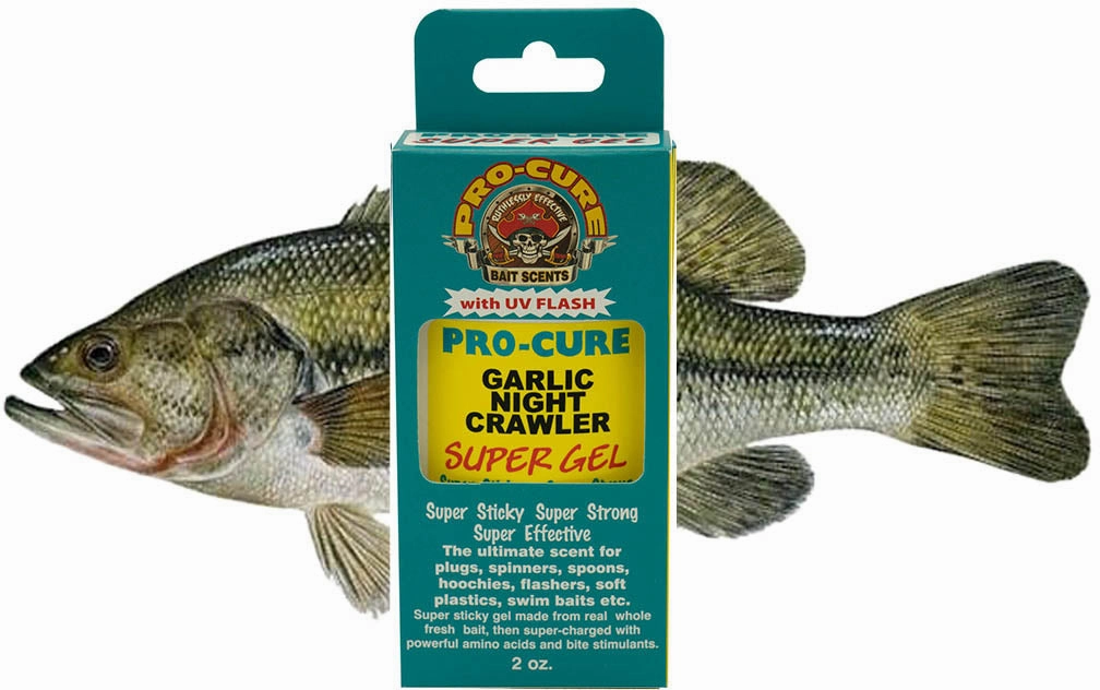 Pro-Cure Bass Super Gel Scents 2 oz