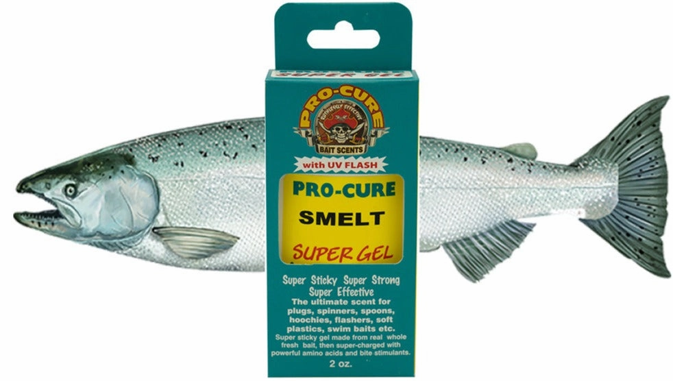 Pro-Cure Salmon and Coldwater Super Gel Scents 2 oz