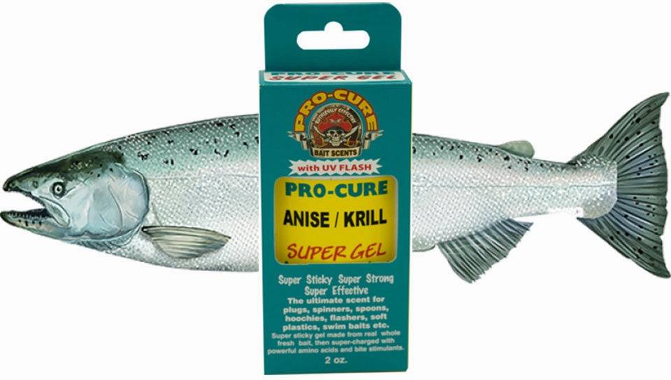 Pro-Cure Salmon and Coldwater Super Gel Scents 2 oz