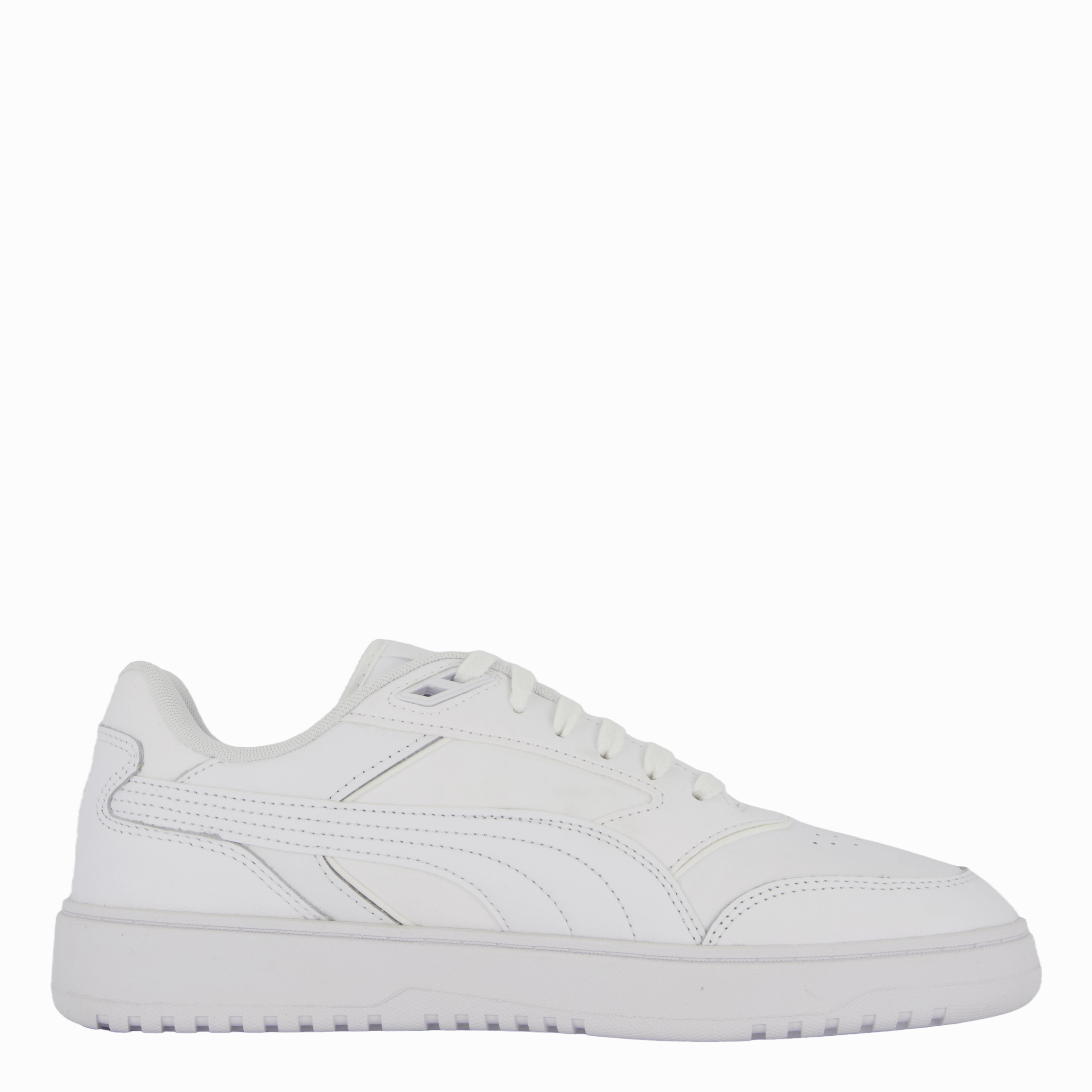 Versatile Footwear Puma Doublecourt Puma White-Cool Light Gray