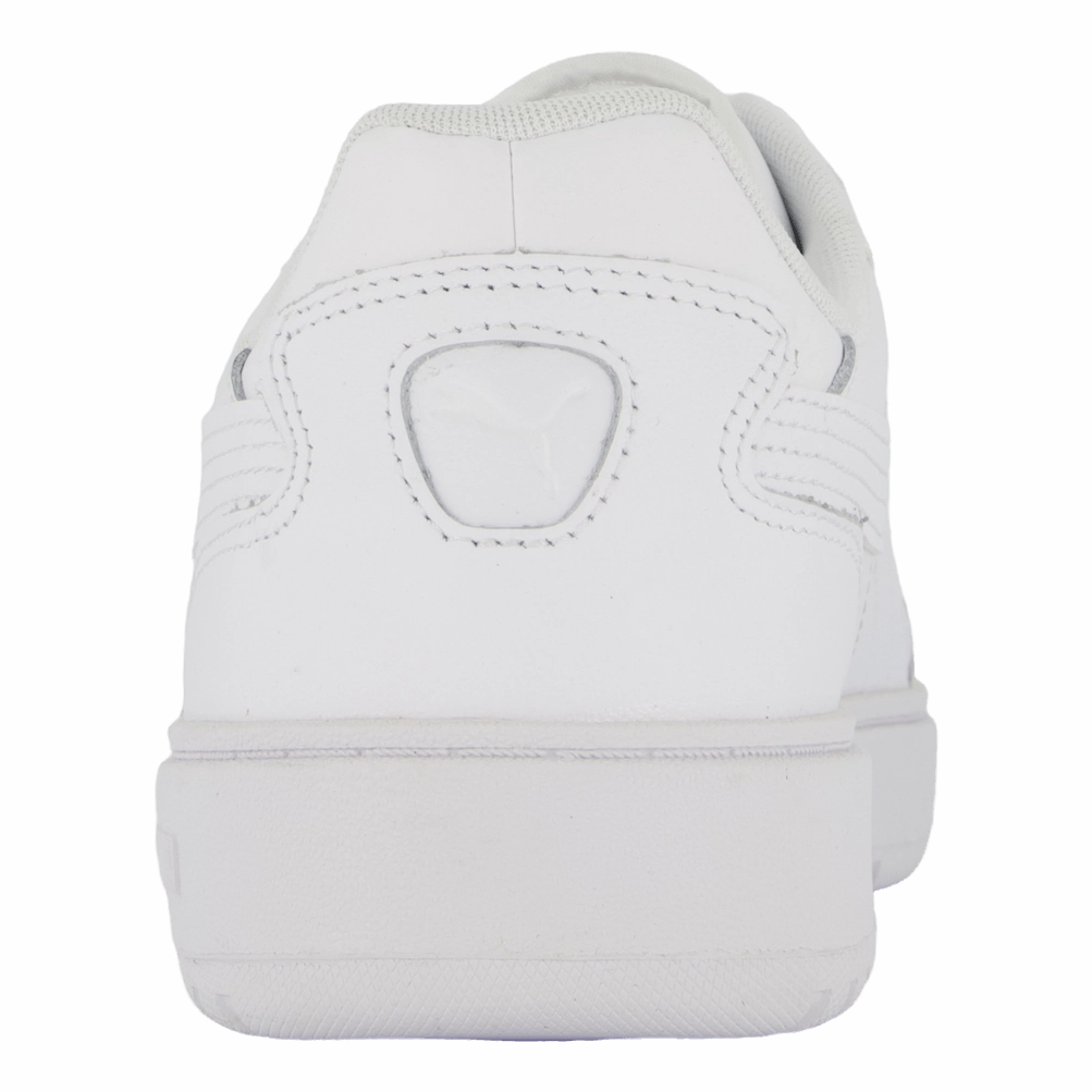 Leather Shoes Everyday Sneakers Puma Doublecourt Puma White-Cool Light Gray