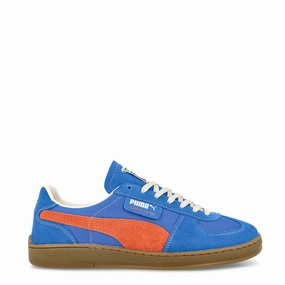 Puma Super Team Handy Trainer Ultra Blue / Rickie Orange Supportive Footwear Breathable Mesh