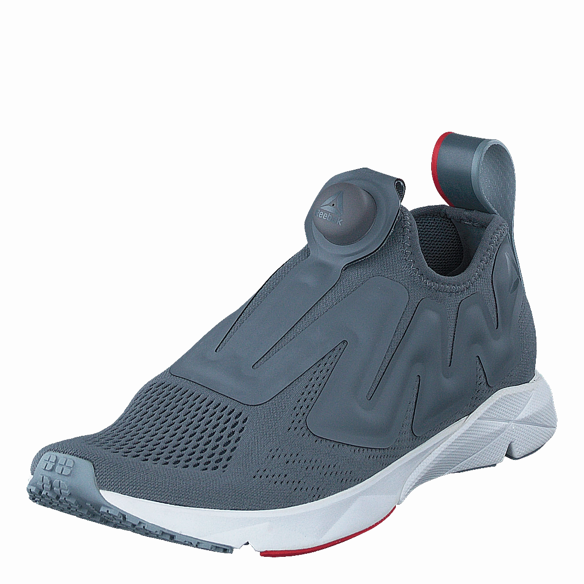 Sporty Style Pump Supreme Engine Dust/Grey/Red/White